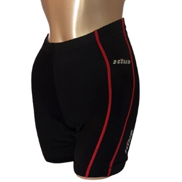 Hind Biking Cycling Shorts Chamois Padded with Spandex Excellent Condition - Picture 3 of 11